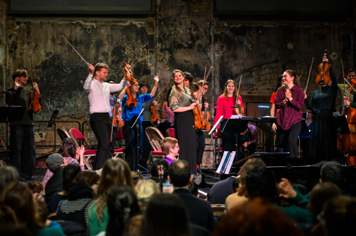 Things to do in London today: an orchestra performing in front of an audience