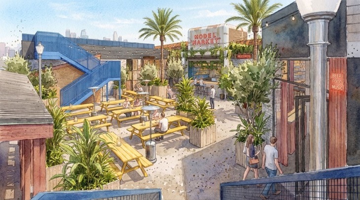 A mock up of Model Market