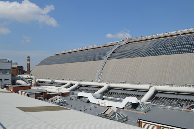 On the roof of Olympia