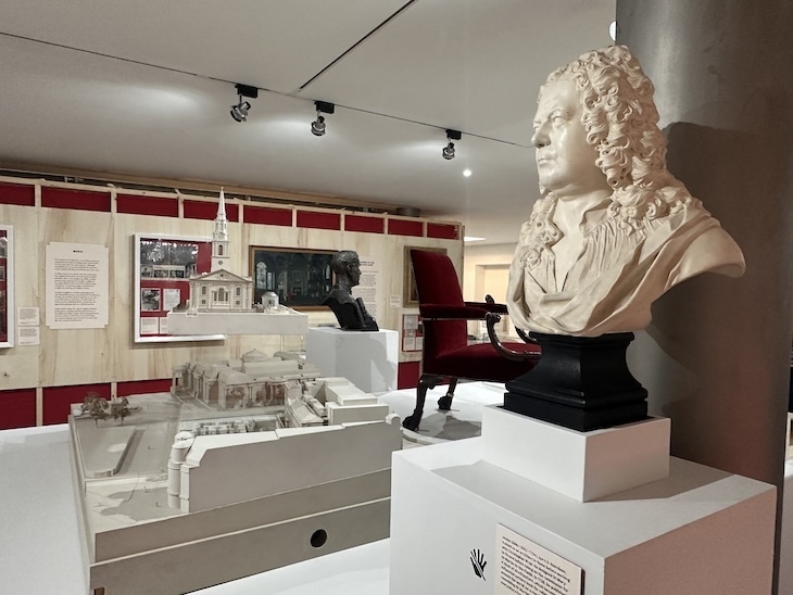 The exhibition about St Martin in the Fields