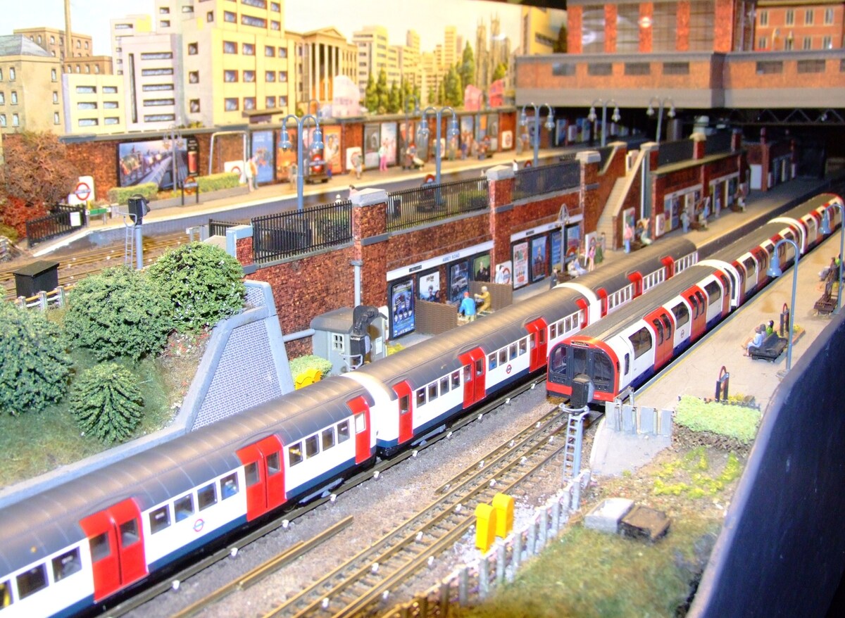 The Tube Looks Tiny At This Model London Underground Exhibition