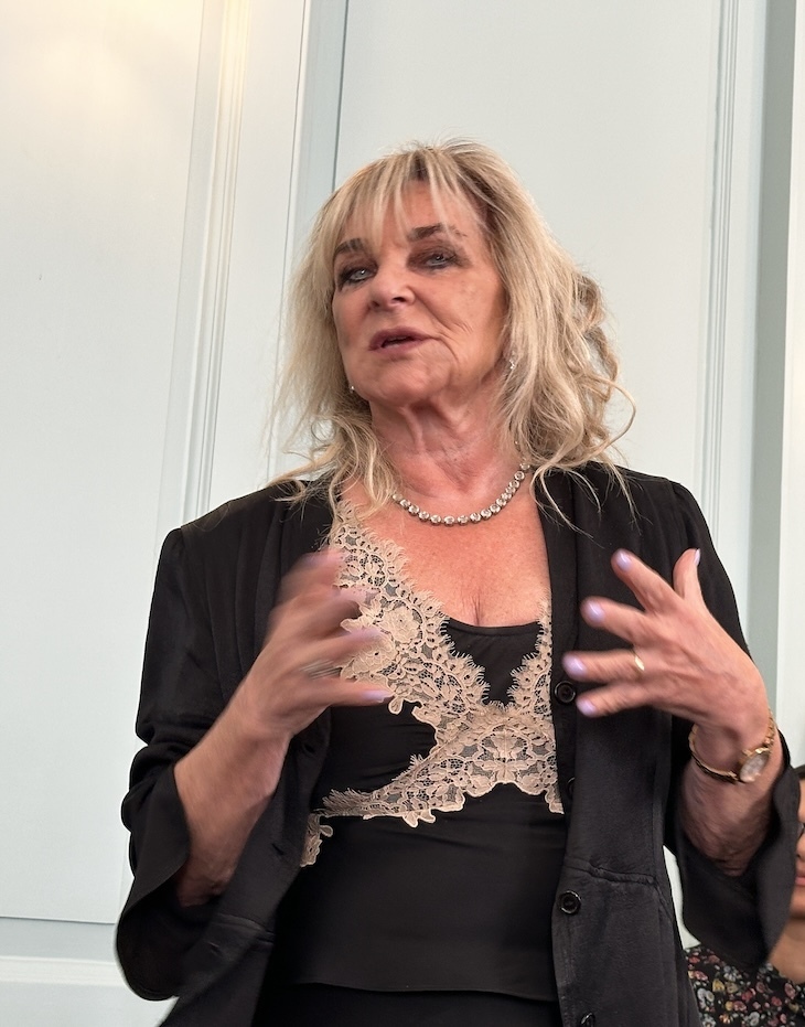 Helen Lederer speaking
