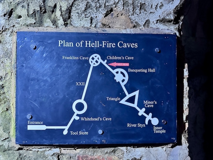 Map of the Hellfire Caves