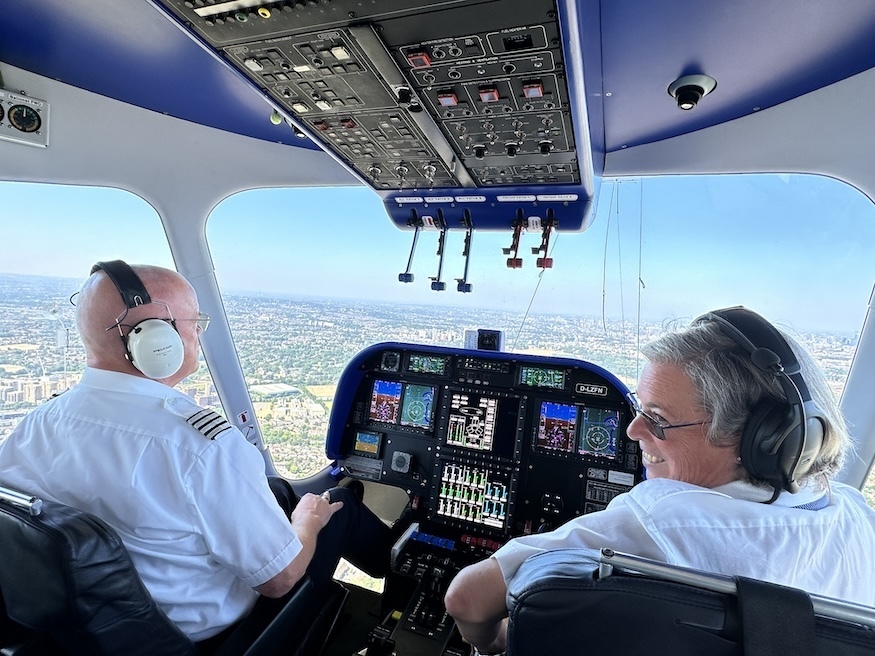 Pilots of Goodyear Blimp