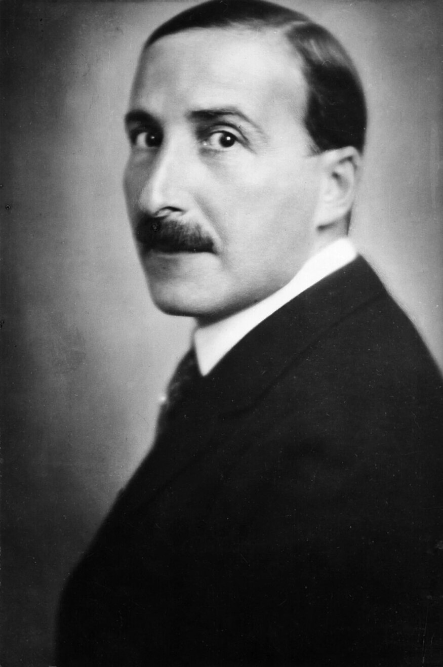 A photo of Stefan Zweig by F. X. Setzer, published in 1927