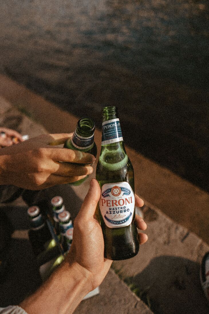 Peroni bottles