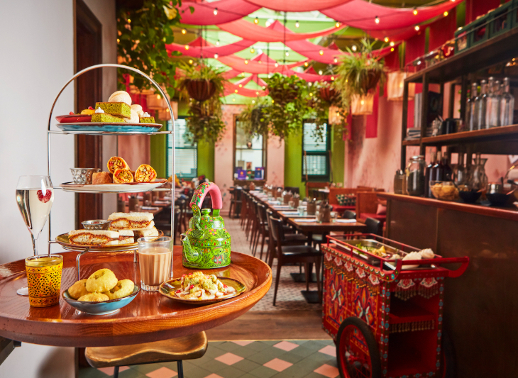 High tea, Indian style