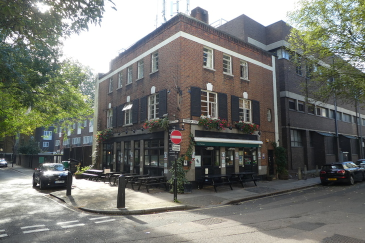 The Harrison's exterior