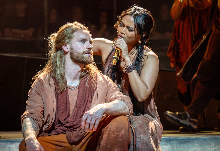 September 2026 top events in London: Sam Ryder alongside another cast member on stage in Jesus Christ Superstar