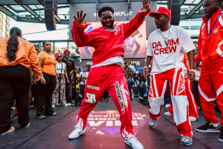 Things to do in London this weekend: a crew of dancers performing in front of a crowd