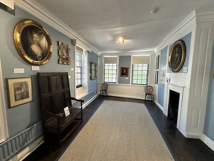 The room in which Samuel Johnson was born