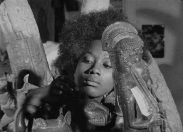 Things to do in London this weekend:  a black and white still from a film