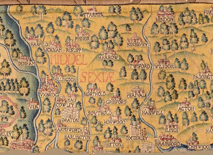 West London in the Sheldon Tapestry