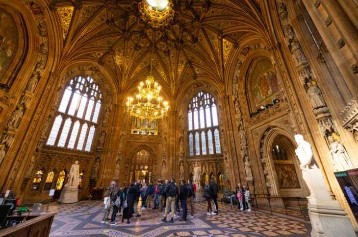 Westminster Palace interior