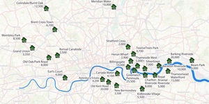 Mapped: London's New Housing Projects With Over 2,000 Homes