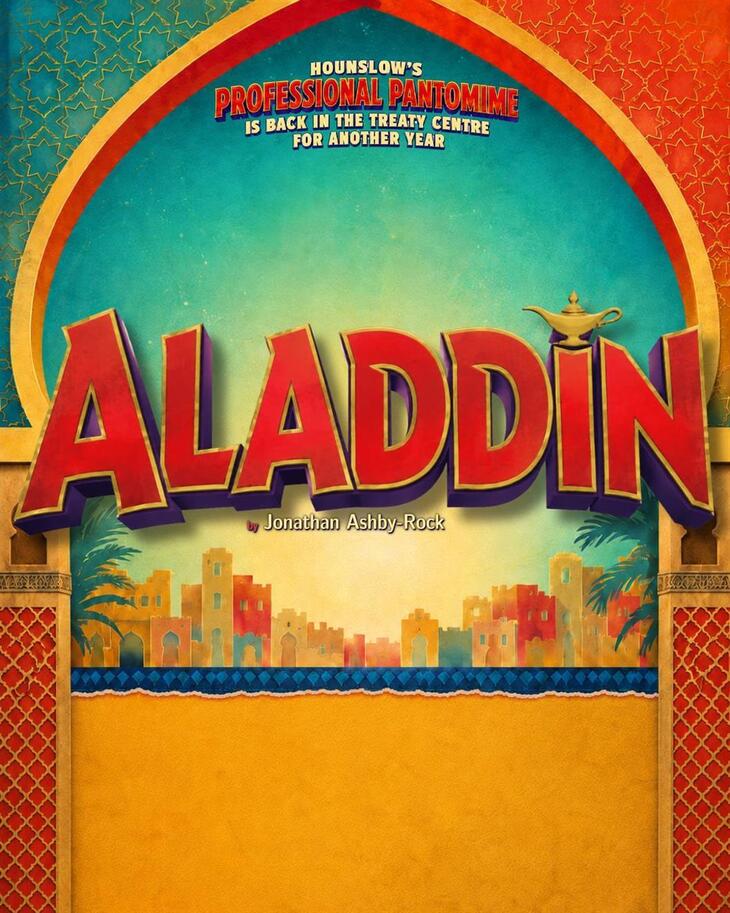 A poster for Aladdin