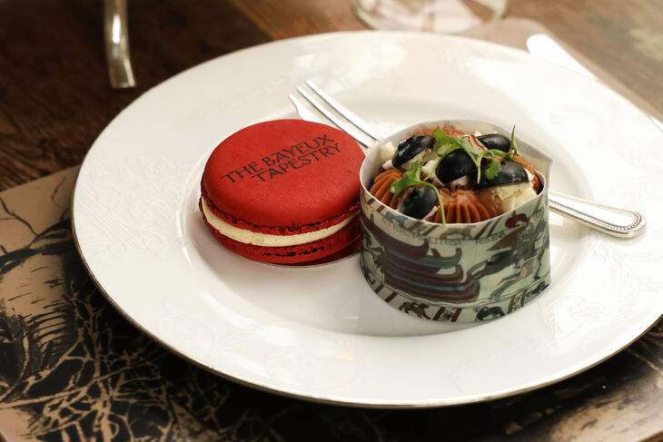 A Bayeux Tapestry afternoon tea