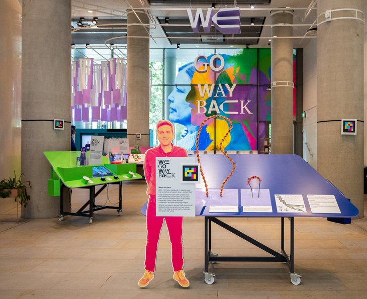 Exhibition at the Francis Crick Institute