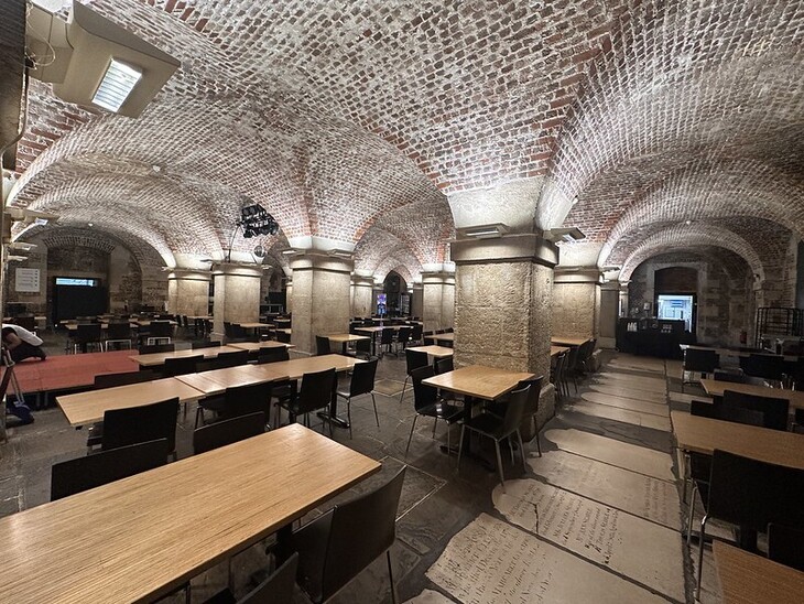 The crypt cafe of St martin in the fields