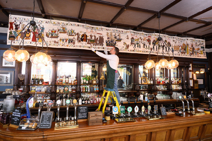 A 'Beer Tapestry'