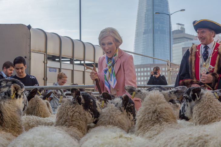  Things to do in London today: Mary Berry herds sheep across a bridge