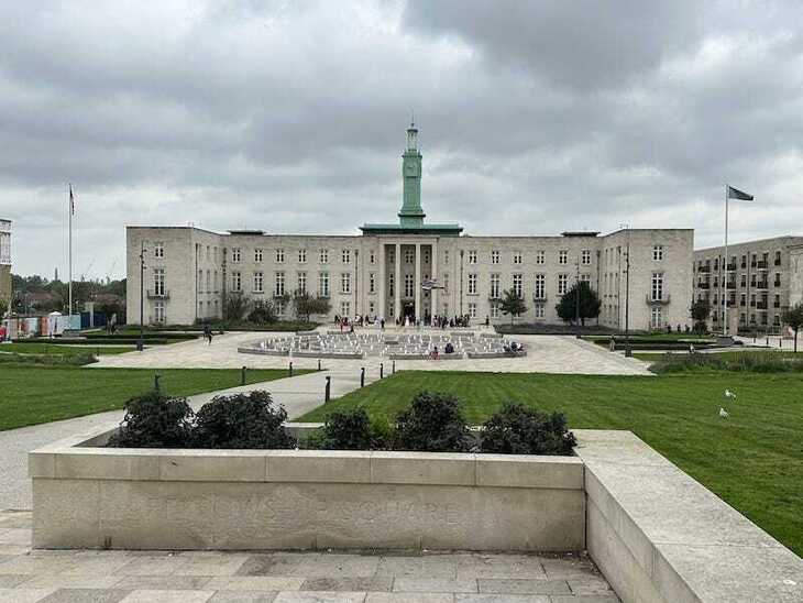 Waltham Forest town hall in Walthamstow
