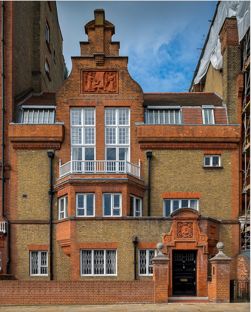 Frank Miles’s studio-house in Chelsea.