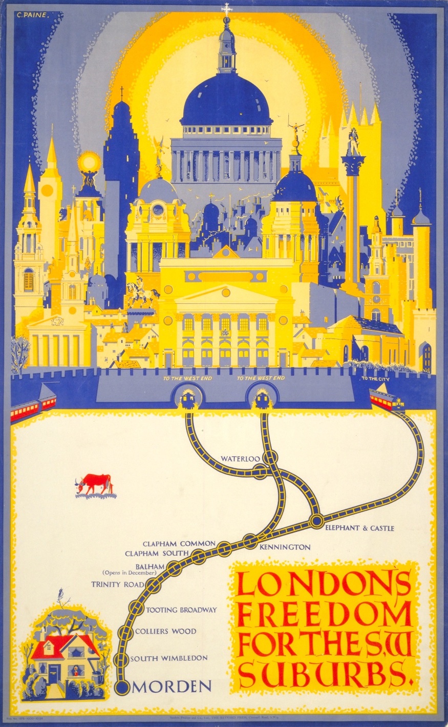 Charles Paine’s 1926 poster for the opening (c) LTM (1)