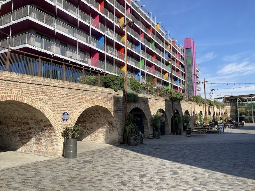 Deptford carriage ramp near the station