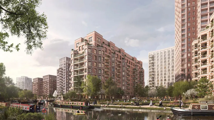 Kensal Canalside development