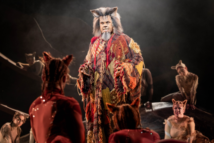 Things to do in London today: cast members in costume on stage in a performance of Cats