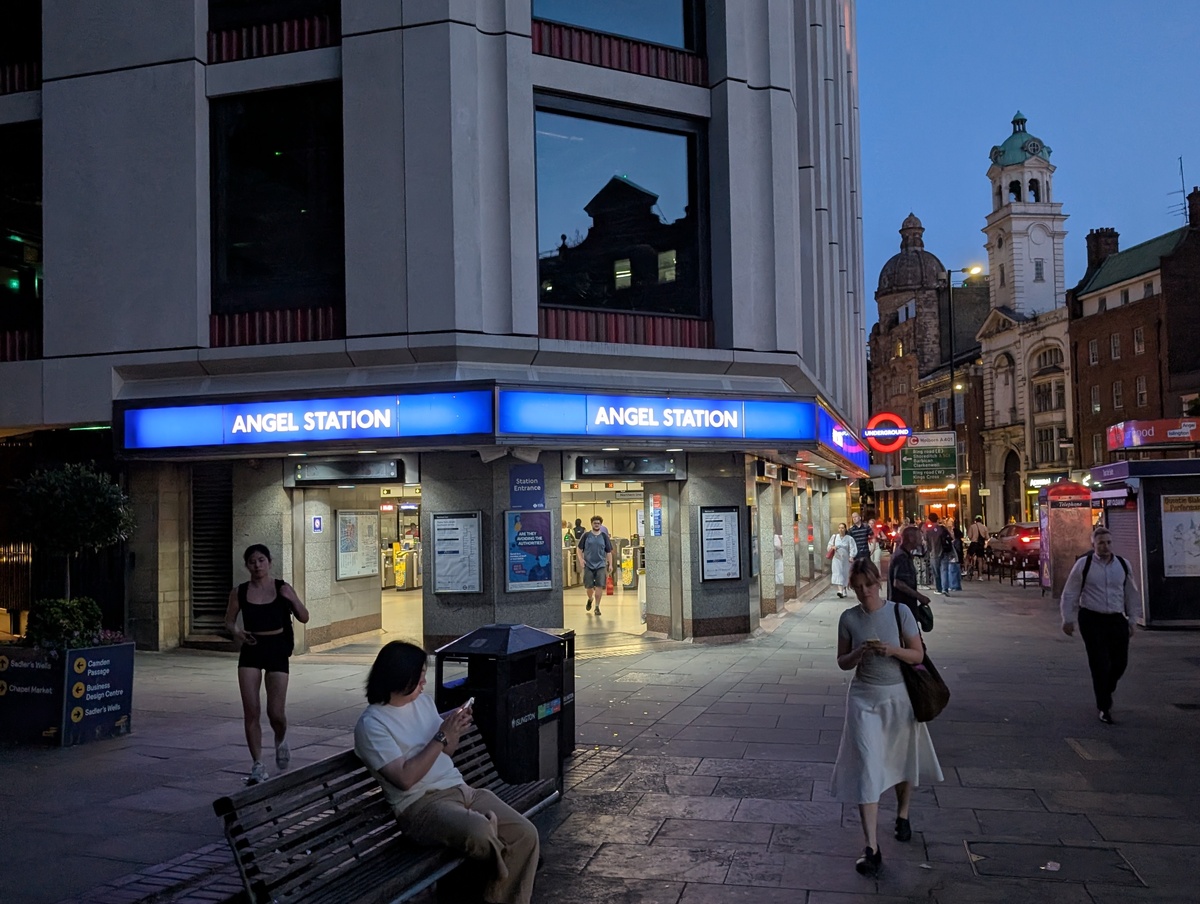 Angel Tube Station Will Be Exit-Only On Weekends