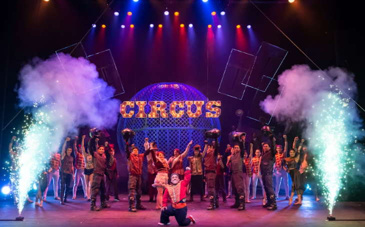 Things to do in London this weekend: the cast of Cirque Berserk on stage