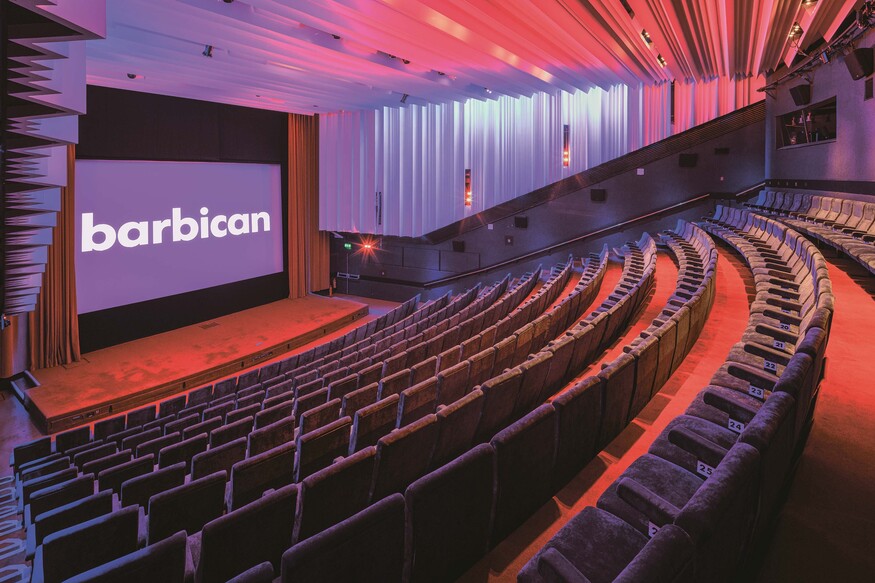 The Barbican cinema auditorium